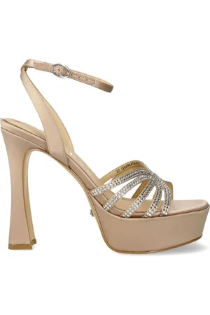 Guess Sandalen aus Strass-Satin 135mm