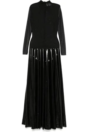 Atu Body Couture Maxikleid mit Kontrasteinsatz