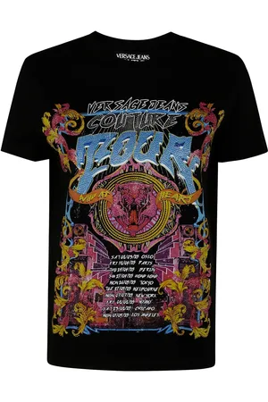 VERSACE T-Shirt mit grafischem Print