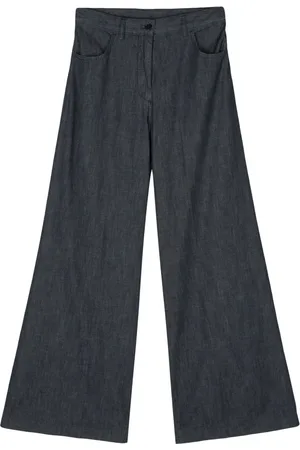 Aspesi Halbhohe Wide-Leg-Jeans