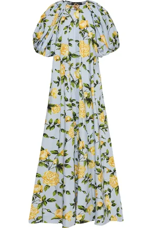 Oscar de la Renta English Rose Kaftan