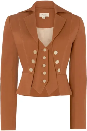 TEMPERLEY LONDON Castell Cropped-Blazer