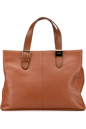 Burberry 2000-2017 Shopper aus Leder