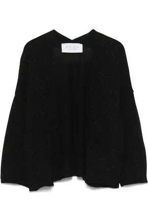 Kaos Cardigan mit Lurex-Detail