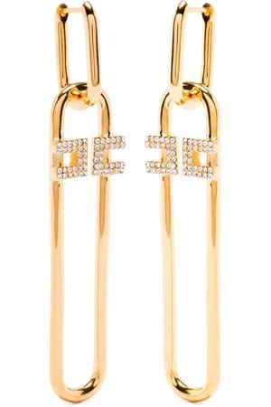 Elisabetta Franchi Ohrringe mit Strass