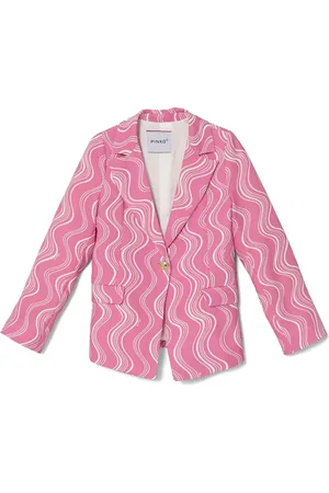 Pinko Blazer mit Wellen-Print