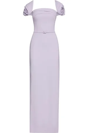 Oscar de la Renta Rosette Abendkleid