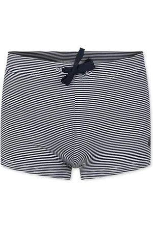 Petit Bateau Gestreifte Badehose mit Kordelzug