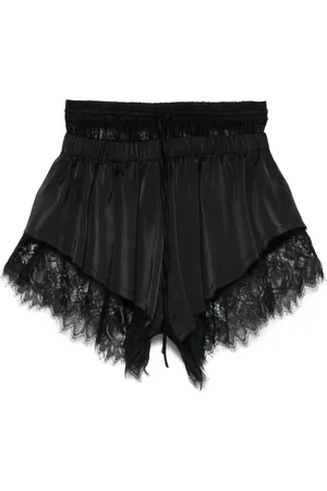 Atu Body Couture X Rue Ra Shorts mit Spitzenbesatz