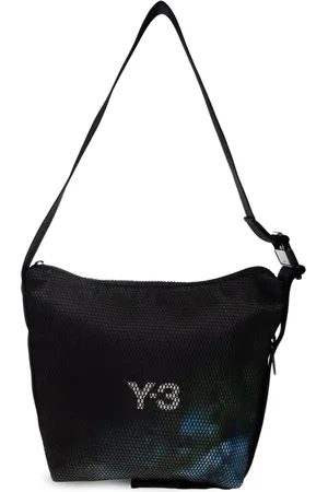 Y-3 Schultertasche in Netzoptik