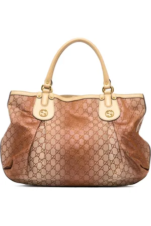Gucci 2016-2024 GG Lurex Scarlett Tote Bag