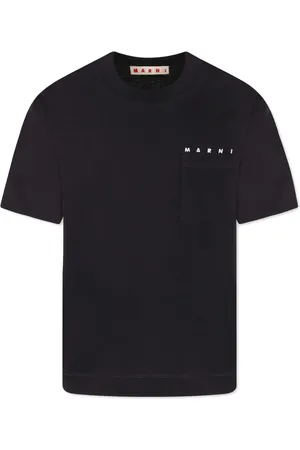 Marni T-Shirt mit Logo-Print