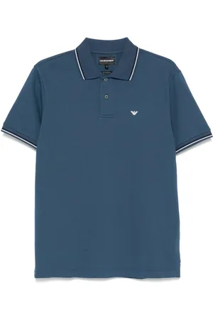 Emporio Armani Poloshirt mit Logo-Print