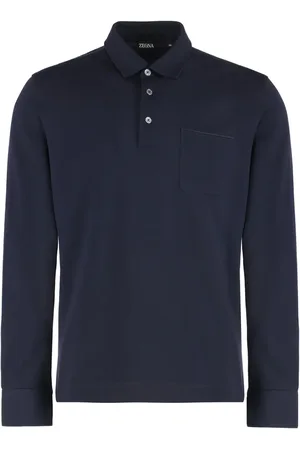 Ermenegildo Zegna Langärmeliges Poloshirt