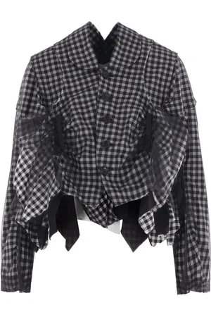 Comme des Garçons Jacke mit Rüschendetail