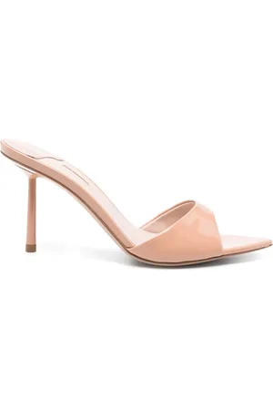 LE SILLA Mules aus Lackleder 90mm