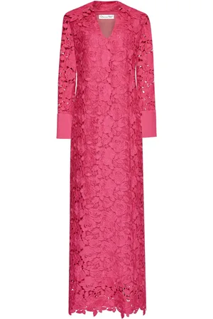 Oscar de la Renta Abendkleid aus Guipure-Spitze