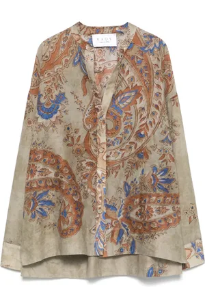 Kaos Hemd mit Paisley-Print