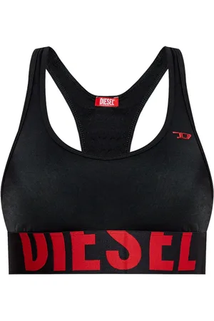 Diesel Bralette mit Logo-Print