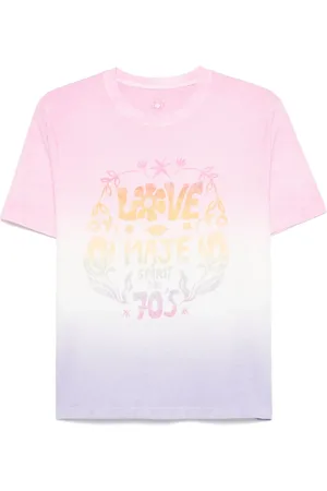 Maje T-Shirt mit Print