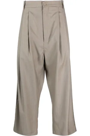 Hed Mayner Cropped-Hose mit Falten