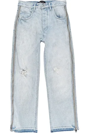 Purple Brand P018 Jeans mit seitlichem Reißverschluss