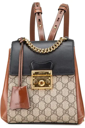 Gucci 2000-2015 GG Supreme Rucksack mit Schloss