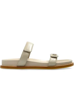 Emporio Armani Pantoletten aus Leder