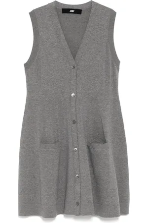 JNBY Ärmelloses Strickkleid mit V-Kragen