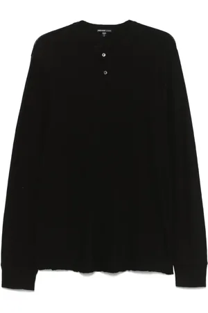 James Perse Henley-T-Shirt aus Jersey