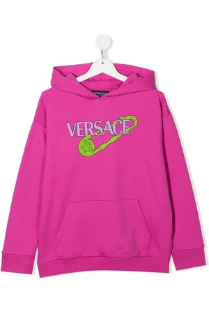 VERSACE Hoodie mit Logo-Print