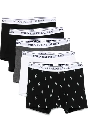 Ralph Lauren 5er-Set Boxershorts mit Logo-Bund