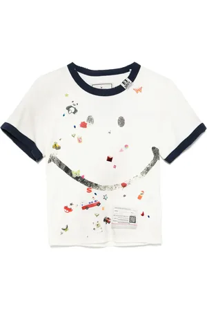 Maison Mihara Yasuhiro T-Shirt mit grafischem Print
