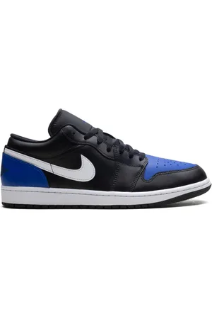 Jordan 1 Low "Black/Royal Toe" Sneakers