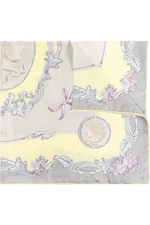 VERSACE Großer Cameo Schal aus Seide