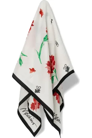 Moschino Schal mit Blumen-Print