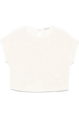 Moncler T-Shirt aus Tweed