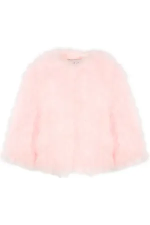 YVES SALOMON Jacke mit Federn