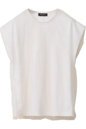 Fabiana Filippi Oberteil mit Organza-Overlay