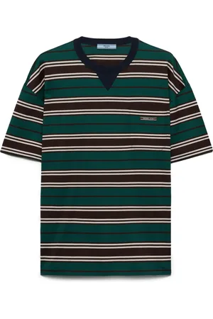 Prada Gestreiftes T-Shirt