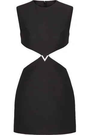 VALENTINO GARAVANI Crepe Couture Minikleid