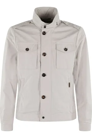 MOORER Jacke mit Logo-Detail