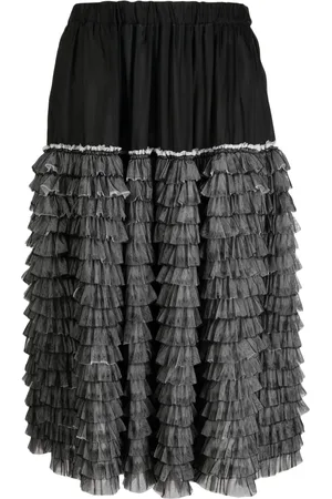 Comme des Garçons Strukturierte Shorts mit Falten