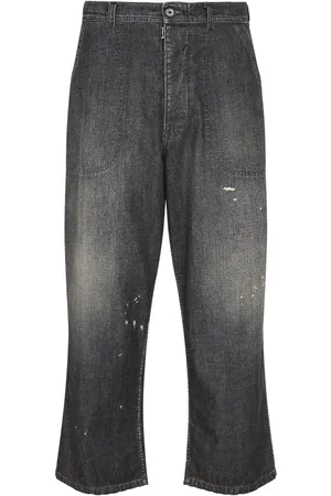 Maison Margiela Jeans mit weitem Bein