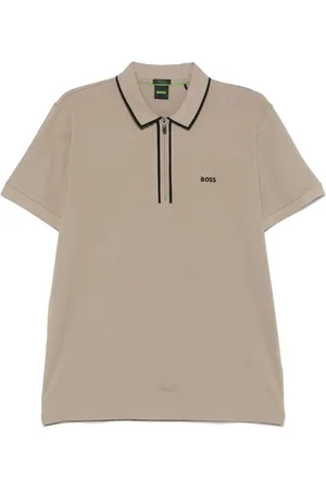 HUGO BOSS Poloshirt mit Kontraststreifen