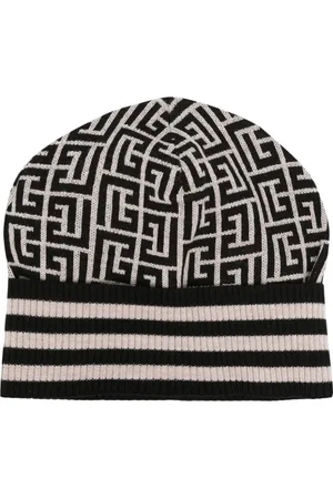 Balmain Beanie aus Logo-Jacquard