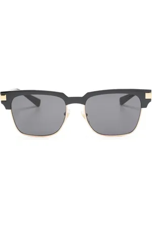 VERSACE Eckige Sonnenbrille mit Logo