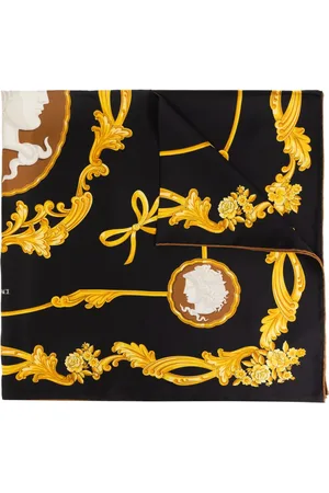 VERSACE Großer Cameo Schal aus Seide