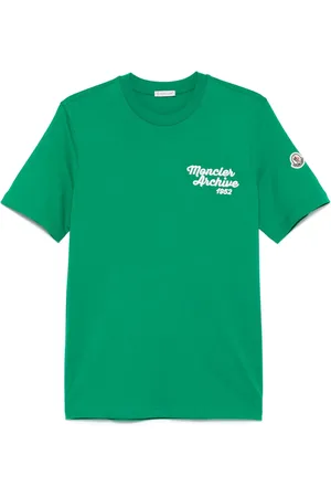 Moncler T-Shirt mit Logo-Stickerei