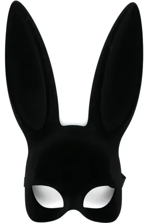MAISON CLOSE Hasenmaske aus Samt
